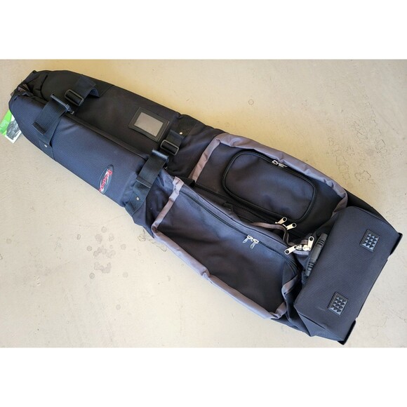NWT Caddy Daddy Constrictor II Golf Travel Bag Cover Padded Black - Picture 1 of 8